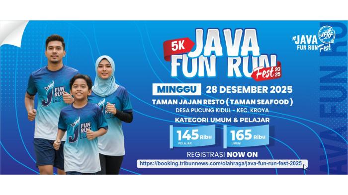 Ramaikan Akhir Tahun! Java Fun Run Fest 2025 Hadir dengan Festival Paling Seru di Cilacap
