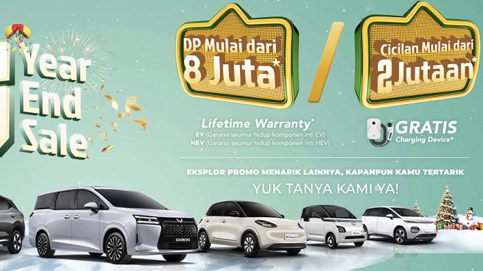 Wuling Hujan Diskon di Desember 2025, DP Cuma Rp 8 Juta dan Cicilan Mulai Rp 2 jutaan