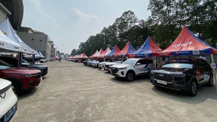Ilustrasi Area Test Drive di Event GIIAS. (Kompas Otomotif)