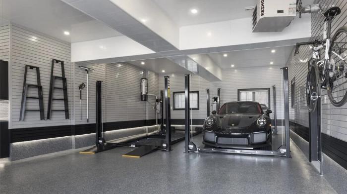 Ilustrasi Garasi Dengan Berbagai Fitur Canggih Yang Dimiliki. (Garage Living)