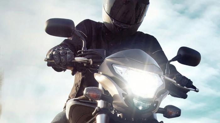 Ilustrasi Motor yang Menggunakan Lampu LED. (Kompas Otomotif)