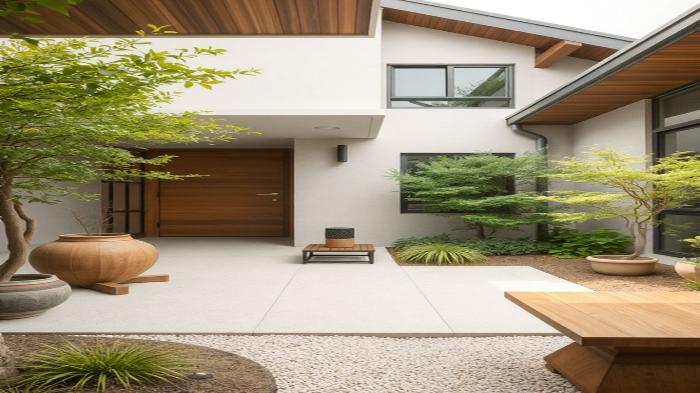 Desain Rumah Zen Style