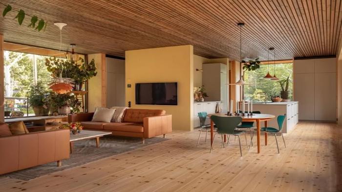 Gunakan Warna Cat dan Material yang Menyejukkan