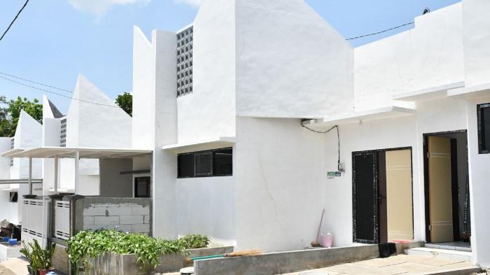 Illustrasi Perumahan Subsidi Siap Jadi Warna Putih. (Properti.Kompas.com)