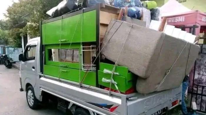 Ilustrasi Jasa Angkut Menggunakan Pick Up. (Facebook Heri Jasa Angkut Pindahan)