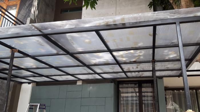 Ilustrasi Kanopi Polycarbonate. (Bengkel Las Barokah Semarang)