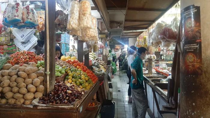 Ilustrasi Kehidupan di Pasar Tradisional. (Kompas.id)