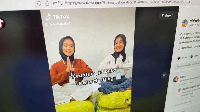 Ilustrasi Memanfaatkan Platform Media Sosial untuk Mengembangkan Bisnis Thrifting. (Kompas Tekno)