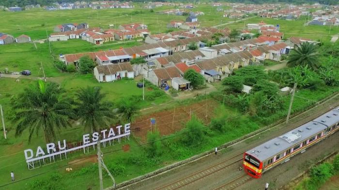 Ilustrasi Pemukiman yang Dekat dengan Area Persawahan. (Kompas.com)
