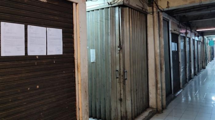 Ilustrasi Ruko Pasar yang Sudah Ditutup karena Diduga Sepi Pembeli. (Kompas.com)