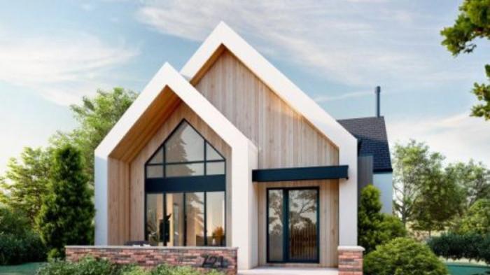 Ilustrasi Rumah dengan Desain Minimalis (Kiaramarga.com)