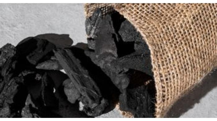 Ilustrasi arang sebagai pengganti dehumidifier (Kompas.com)