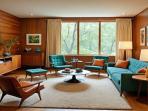 7 Elemen Desain Interior Mid Century Modern yang Tak Lekang oleh Waktu