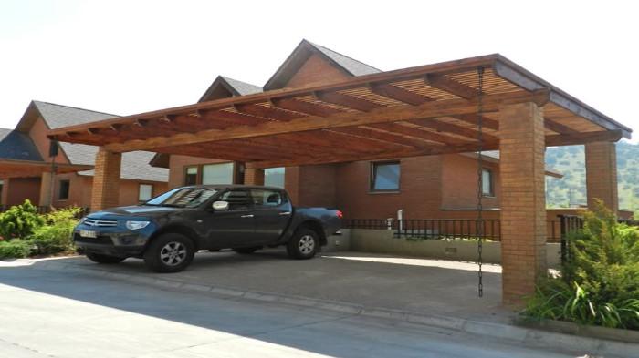 Carport Kayu Minimalis