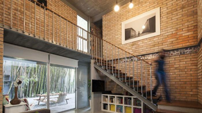 Ilustrasi Rumah Berkonsep Industrial. (Furnizing)