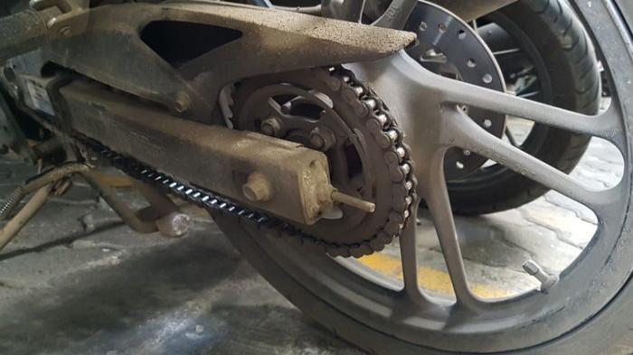 Kerusakan di Bagian Kaki-Kaki Motor