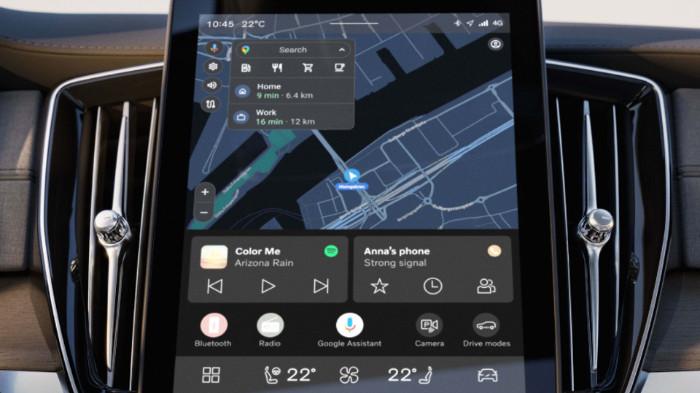 Sistem Infotainment Volvo XC90 PHEV. (Foto : Volvo Cars)