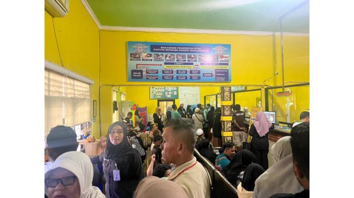 Antusias masyarakat Banjarbaru, Kalimantan Selatan menikmati diskon pajak PKB | Bapenda Pemprov Kalimantan Selatan