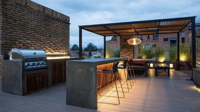 Area BBQ dan Dapur Outdoor