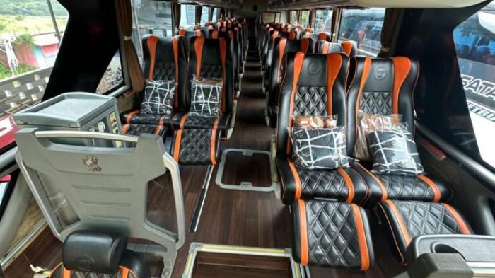Fasilitas yang Terdapat dalam Bus Pariwisata. (Foto : Sewa Bus Jogja)