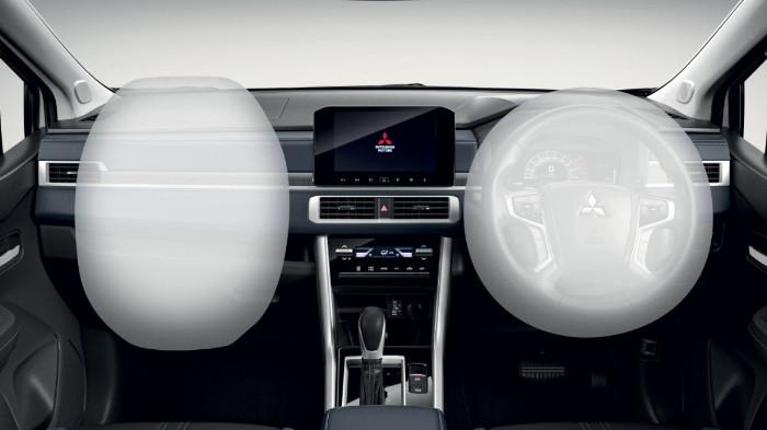 Fitur Keselamatan Unggulan dari Xpander Cross, yaitu 6 Airbags. (Foto : Mitsubishi Motors)