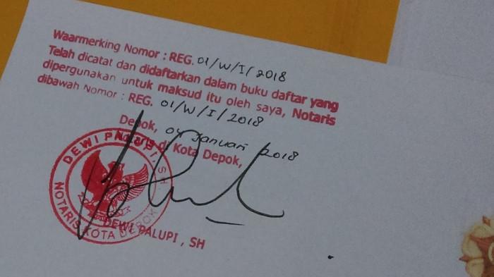 Memverifikasi Keaslian Sertifikat Melalui Notaris dan PPAT. (Foto : Legalization Project)