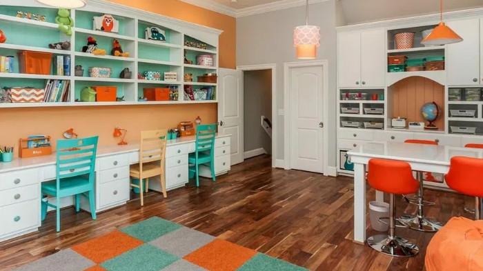 Ruangan untuk Belajar dengan Pencahayaan yang Cukup. (Foto : Decorilla)