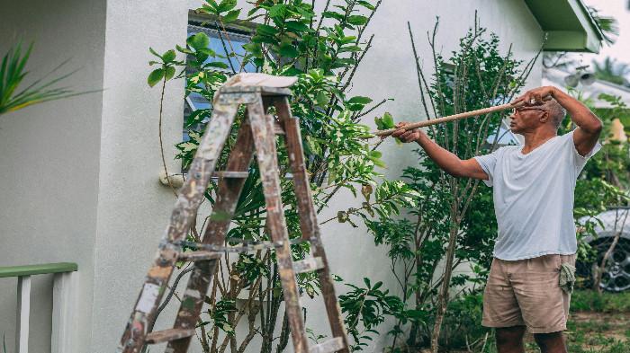 Pertimbangkan Kondisi Cuaca saat Mengecat Eksterior