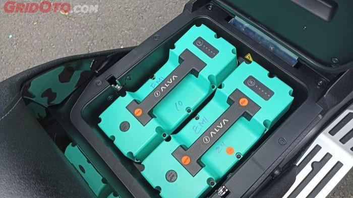 Ilustrasi baterai motor listrik. (gridoto.com)