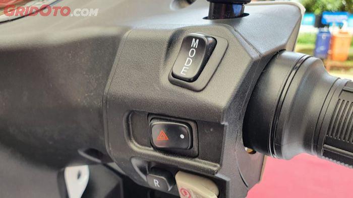 Ilustrasi pilihan mode berkendara pada motor listrik. (gridoto.com)