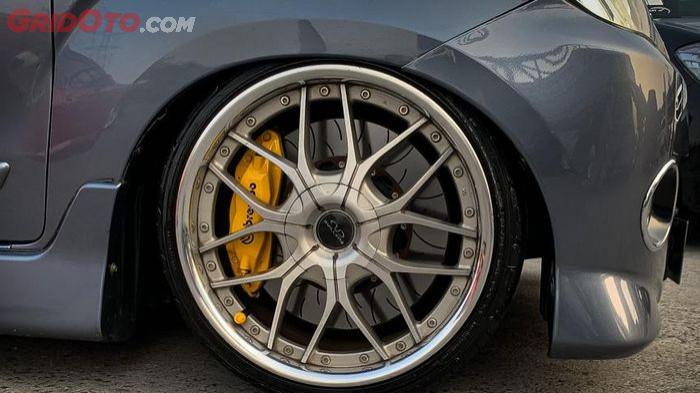 Ilustrasi rem mobil yang telah dimodifikasi. (gridoto.com)