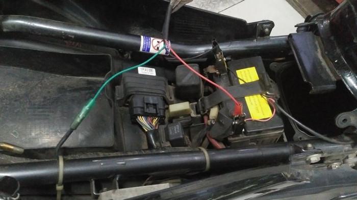 Ilustrasi sistem kelistrikan pada sepeda motor. (gridoto.com)