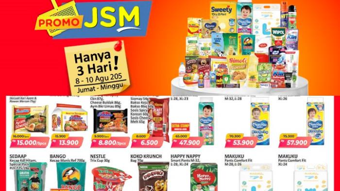 Cek Promo JSM Alfamart 8-10 Agustus 2025 dari Diapers, Minyak hingga Body Care