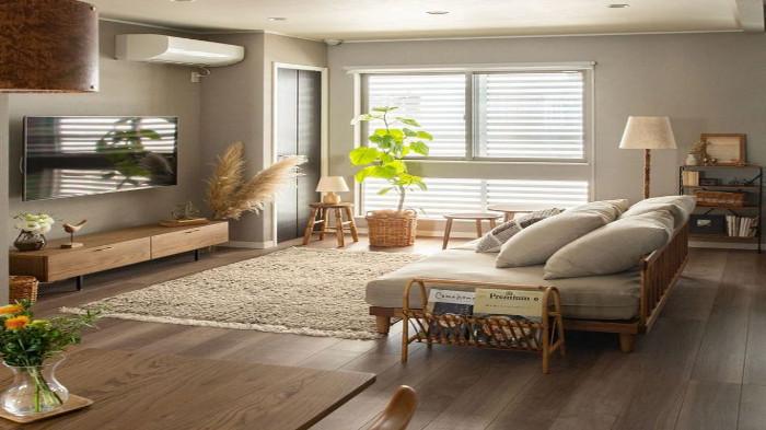 Furnitur Dari Kayu Solid Atau Material Alami