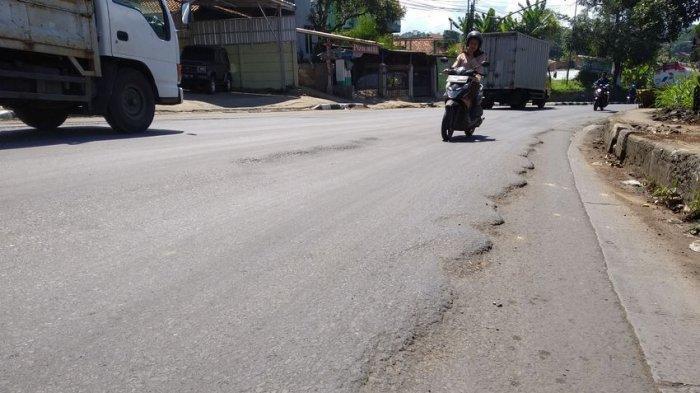 Ilustrasi jalan bergelombang. (tribunnews.com)