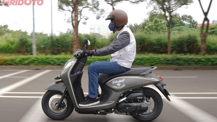 Ilustrasi mengendarai motor dengan optimal. (gridoto.com)