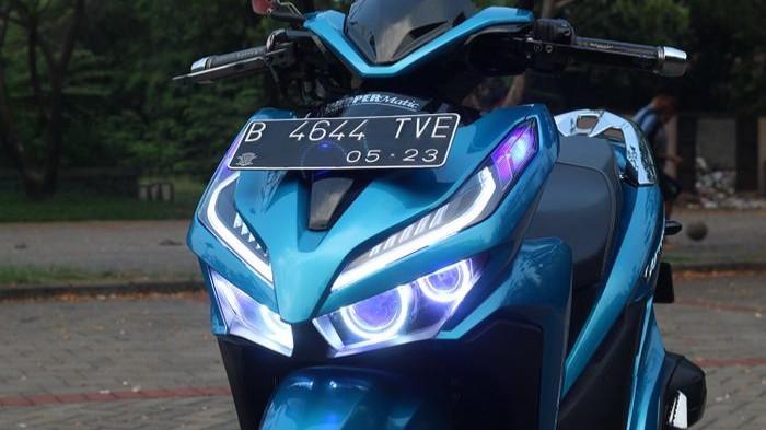 Ilustrasi modifikasi lampu motor. (gridoto.com)