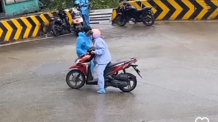 Ilustrasi motor tidak kuat menanjak karen. (kompas.com)