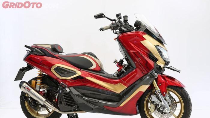 Ilustrasi motor yang sudah dimodif menggunakan part aftermarket. (gridoto.com)