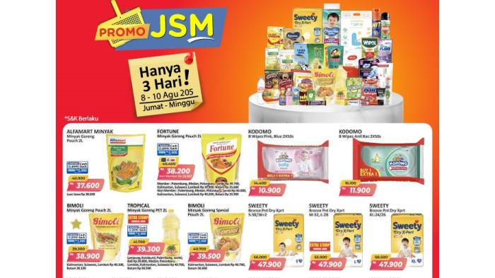 Katalog promo JSM Alfamart 8-10 Agustus 2025 | Alfamart