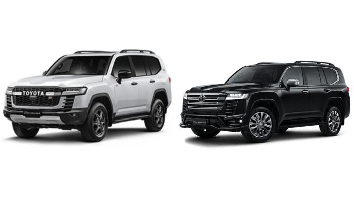 Ilustrasi varian warna Toyota All New Land Cruiser | Toyota Indonesia