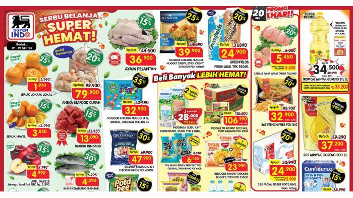 Katalog promo JSM Superindo 19-21 September 2025 | Superindo