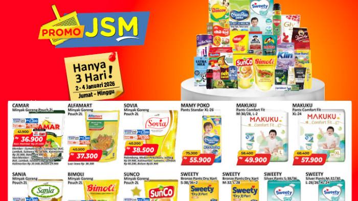 Cek Katalog Promo JSM Alfamart Hari Ini, dari Diapers, Susu Formula hingga Minyak Goreng