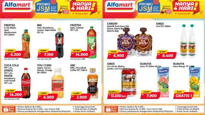 Katalog JSM Alfamart berlaku 16-18 Januari 2026 | Instagram @alfamart