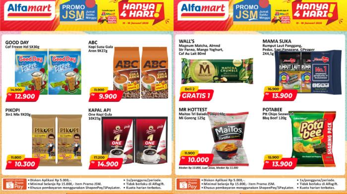 Katalog JSM Alfamart berlaku 16-18 Januari 2026 | Instagram @alfamart