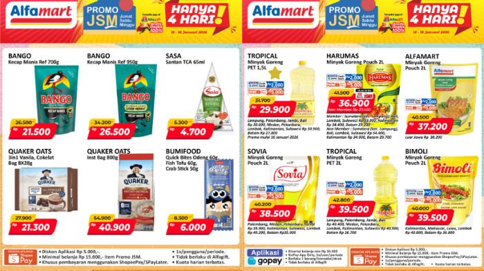 Katalog JSM Alfamart berlaku 16-18 Januari 2026 | Instagram @alfamart