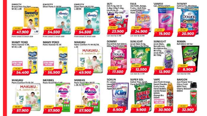 Katalog Promo Gantung Alfamart 28 Januari - 3 Februari 2026 | Alfamart
