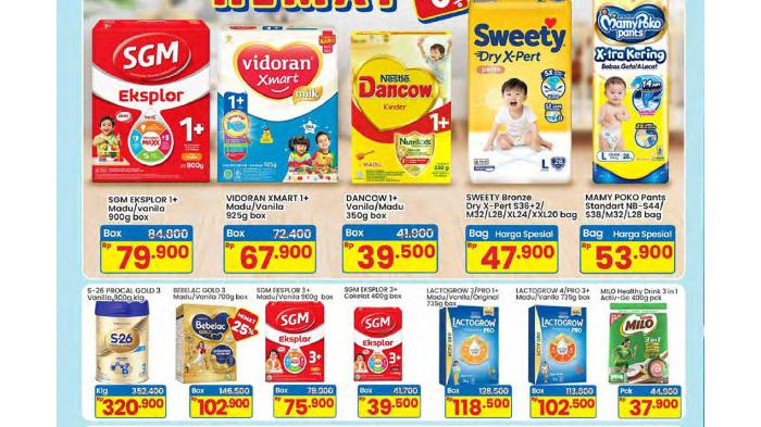 Katalog promo Indomaret untuk susu formula dan diapers | Indomaret