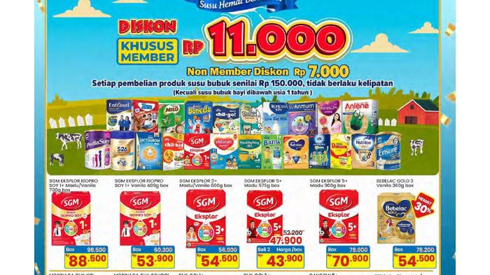 Katalog promo Indomaret untuk susu formula dan diapers | Indomaret