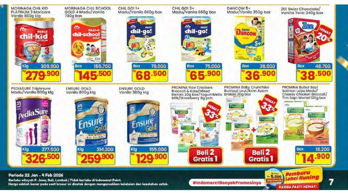 Katalog promo Indomaret untuk susu formula dan diapers | Indomaret